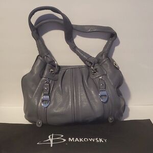 B. Makowsky Leather Purse with dustbag